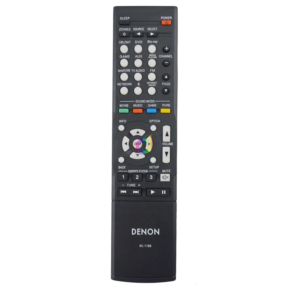 New Remote Control for Denon Audio/Video Receiver RC-1168 C-1181 1169 1189 AVR1613 AVR1713 1912 1911 2312 3312 4312 4310 AV