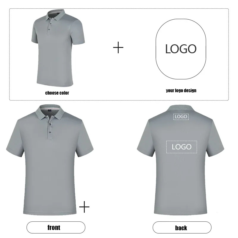 High-End Customization POLO Shirt Quick-Drying Polo T Shirt For Men Sports Polo Custom 1 PCS Couple Shirt Diy Your Name Camisas