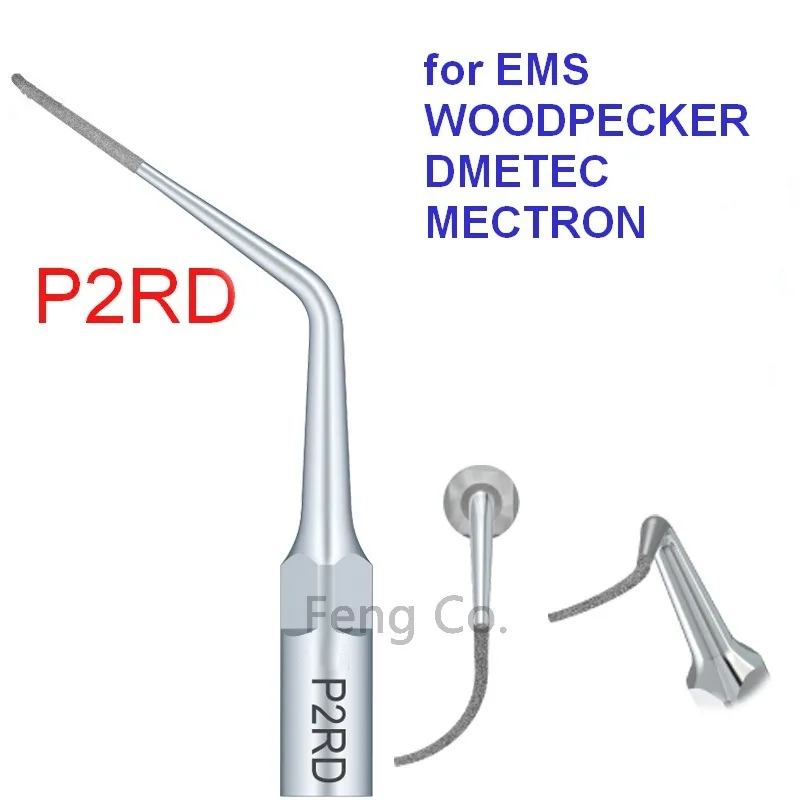 P2RD Ultrasonic Scaler Tips Endo Perio Dental Scaling Fit EMS Woodpecker Handpiece Dentistry Instrument