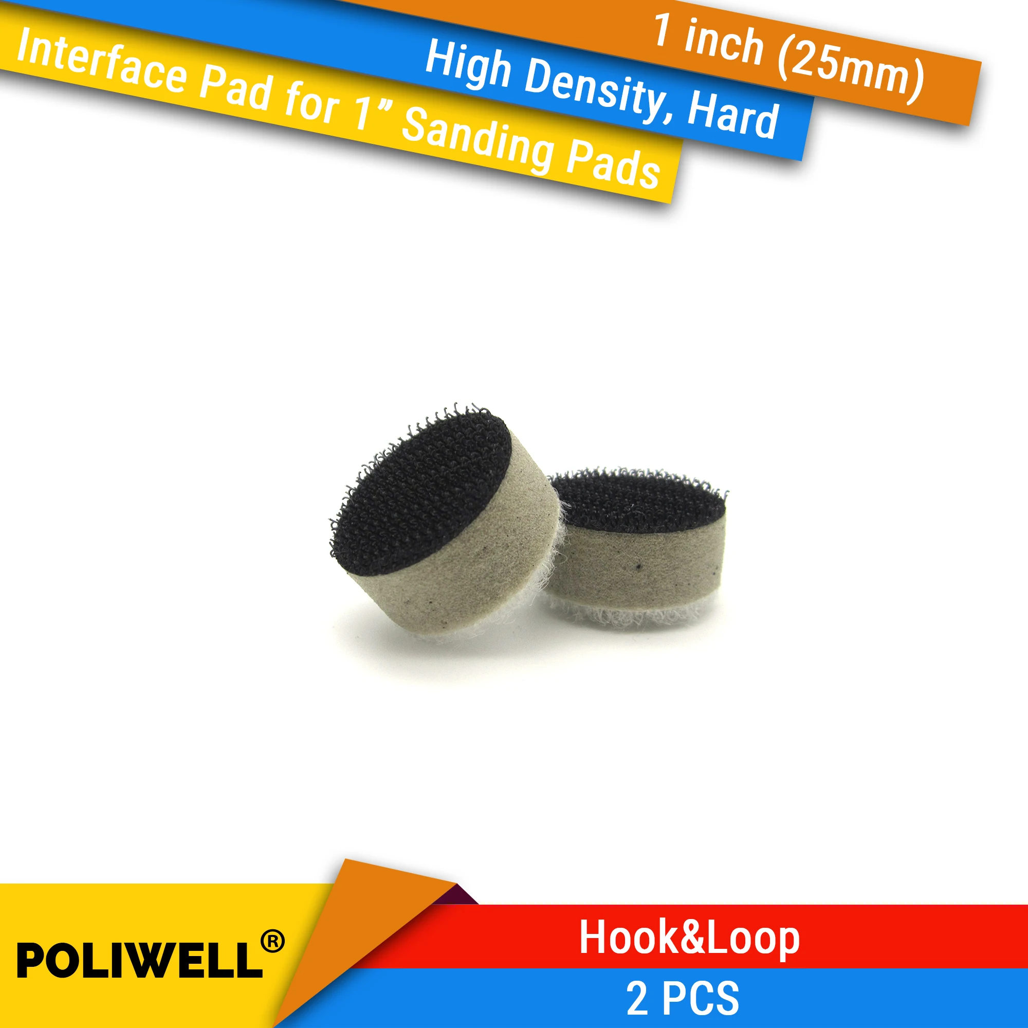 2PCS 1 Inch(25mm) High Density Sponge Surface Protection Interface Pads for 1