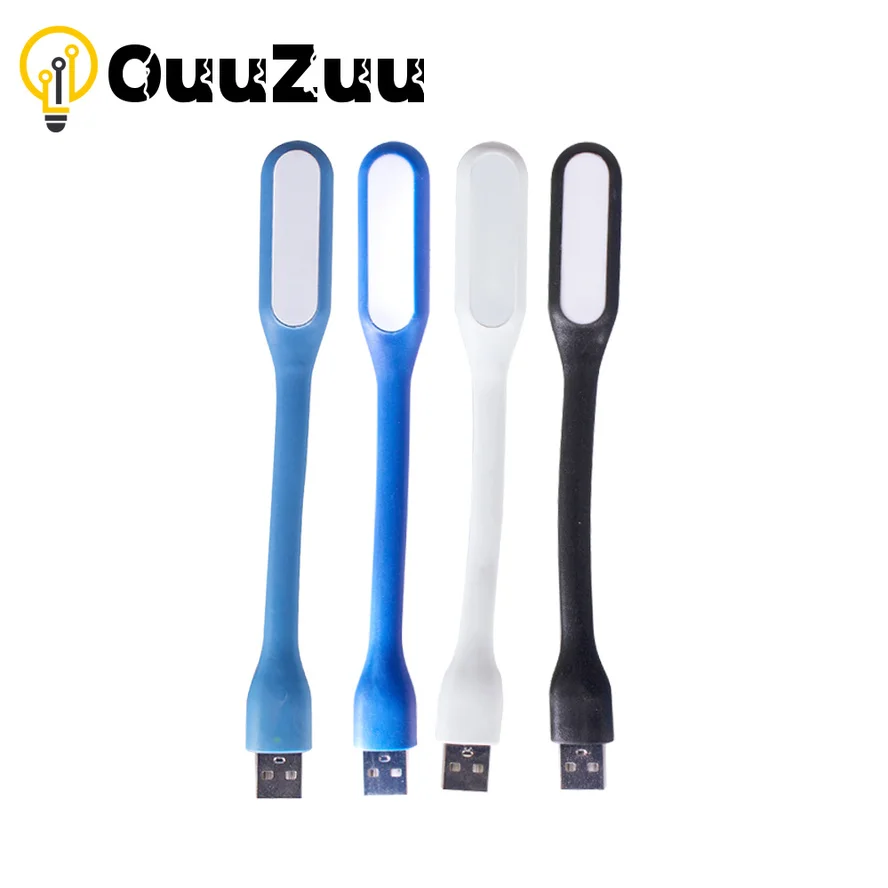 

OuuZuu Mini Portable USB Book Light Reading Lamp 5V 1.2W Super Bright LED Lamp for Power Bank PC Laptop Notebook