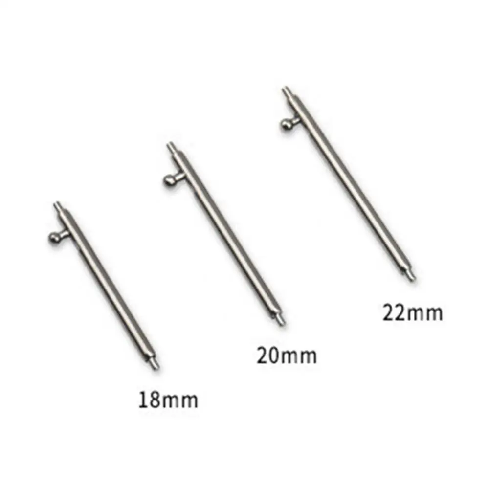 2Pcs 18/20/22mm Stainless Steel Quick Release Watch Strap Band Spring Bar Pin