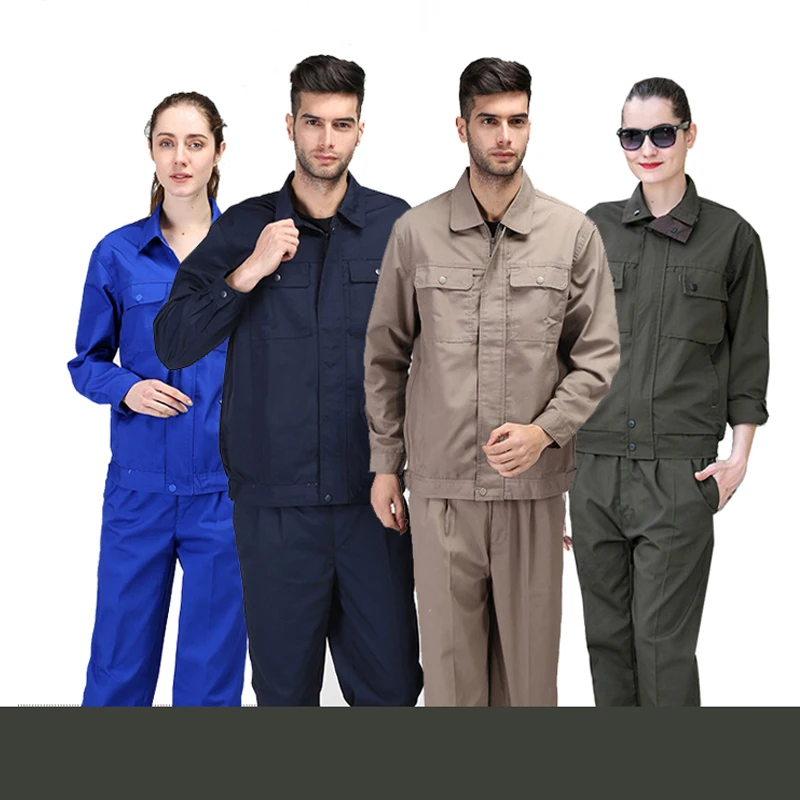 

Engineering uniform welding suit wear-resistant autumn winter labor insurance auto repair clothing oil resistant sailor workwear