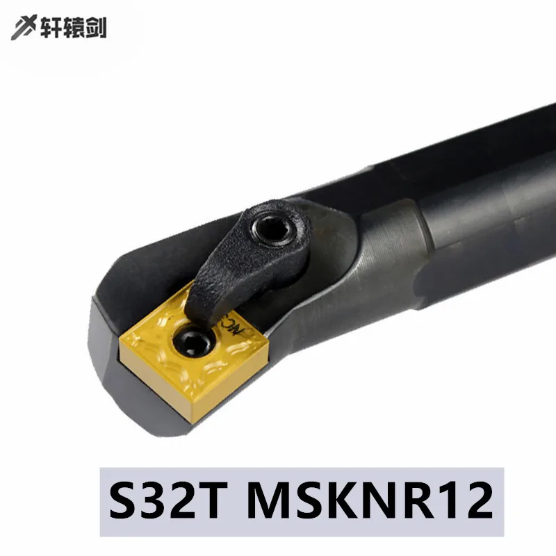 1 pz S32T MSKNR12 MSKNL12 utensile per tornitura interna supporto per impugnatura da taglio inserto in metallo duro SNMG12