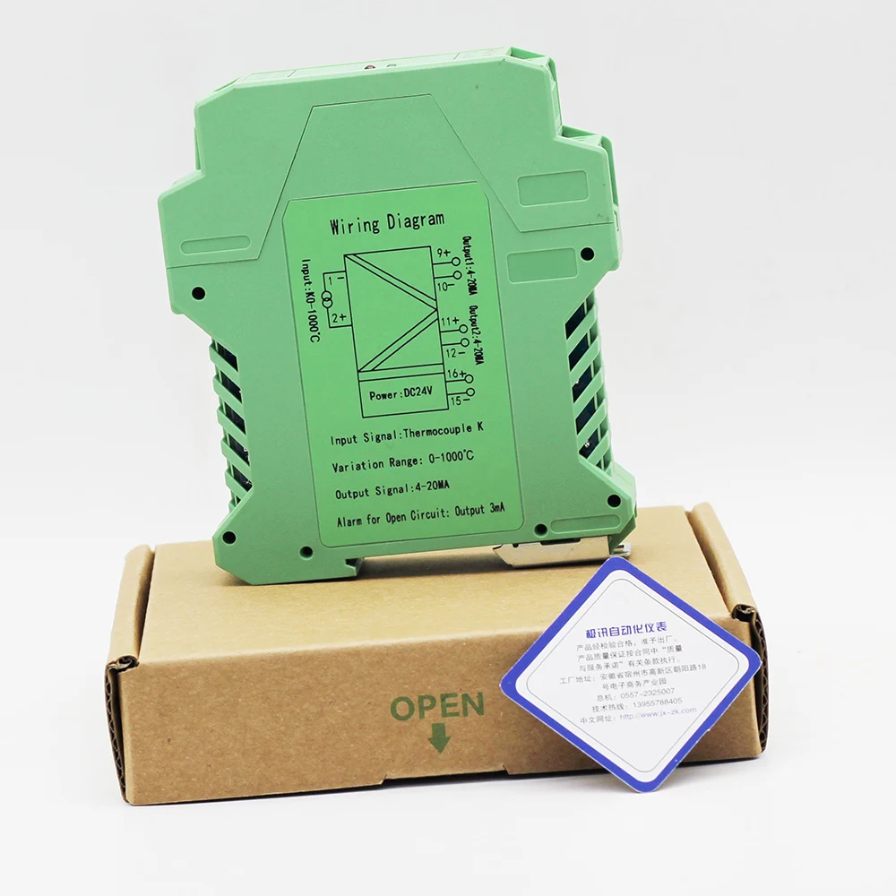 Imagem -06 - Transmissor de Termopar Sensor Modbus Transmissor Transmissor Modbus Rs485 dc 24v Bsc 5v