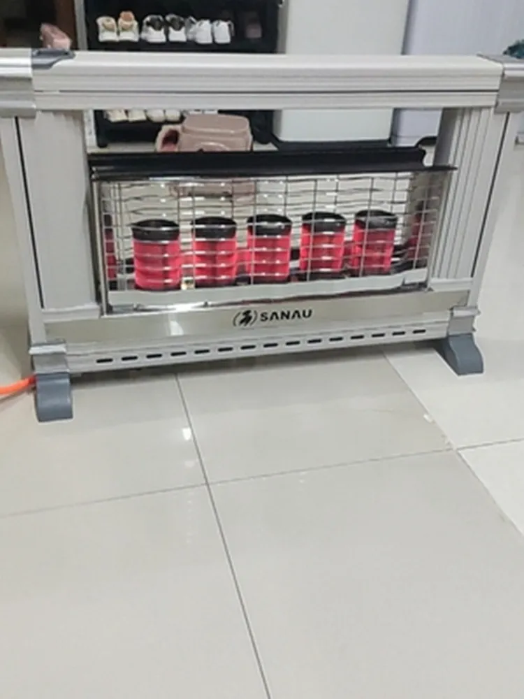 Multi-Purpose Gas Infrared Heater, Lpg/Ng Gas Grill Stove, Household Living Room Heater