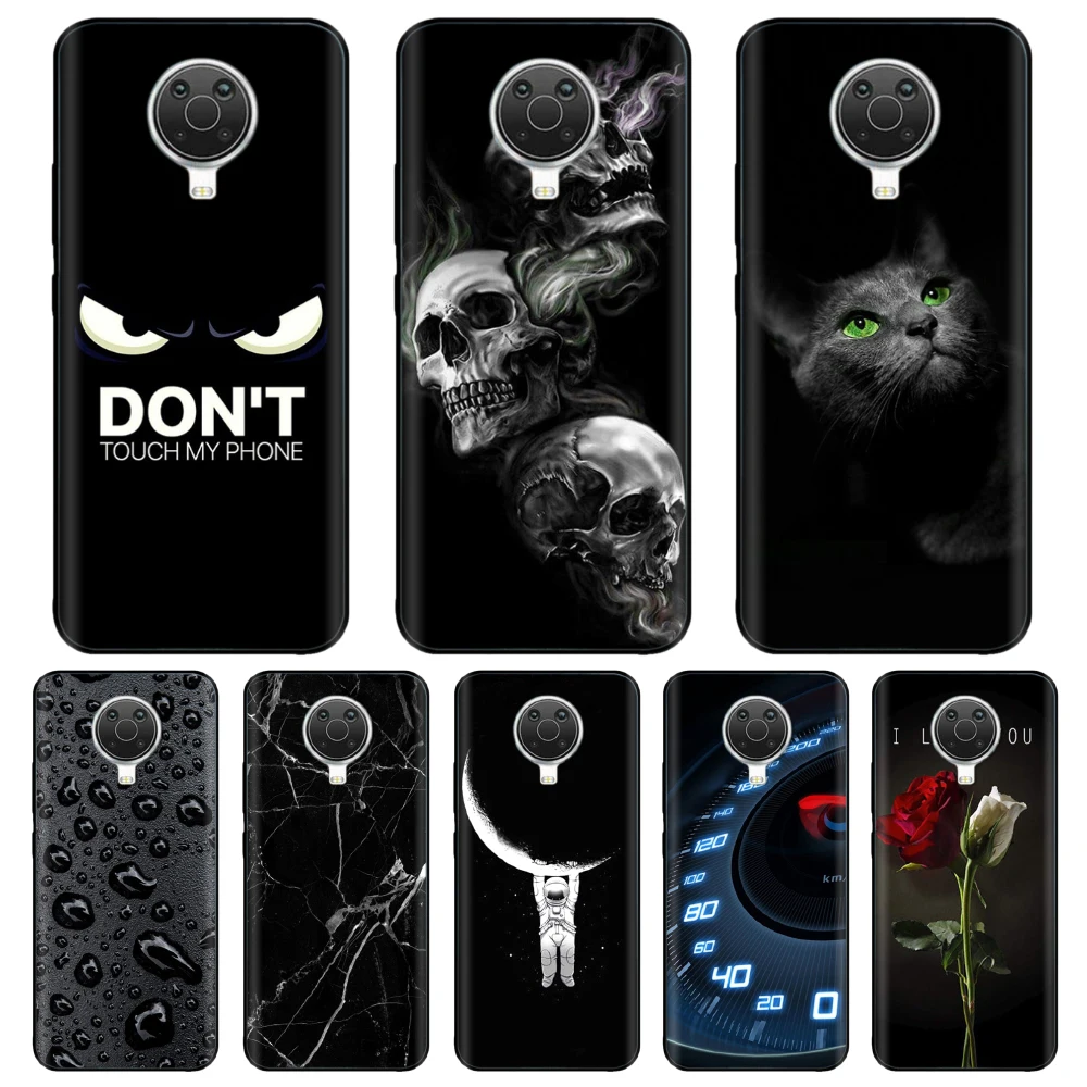 Para nokia g20 capa para nokia g10 g20 silicone capa traseira do telefone para nokyg20 g 20 2021 bonito flor pára-choques 6.5 polegada