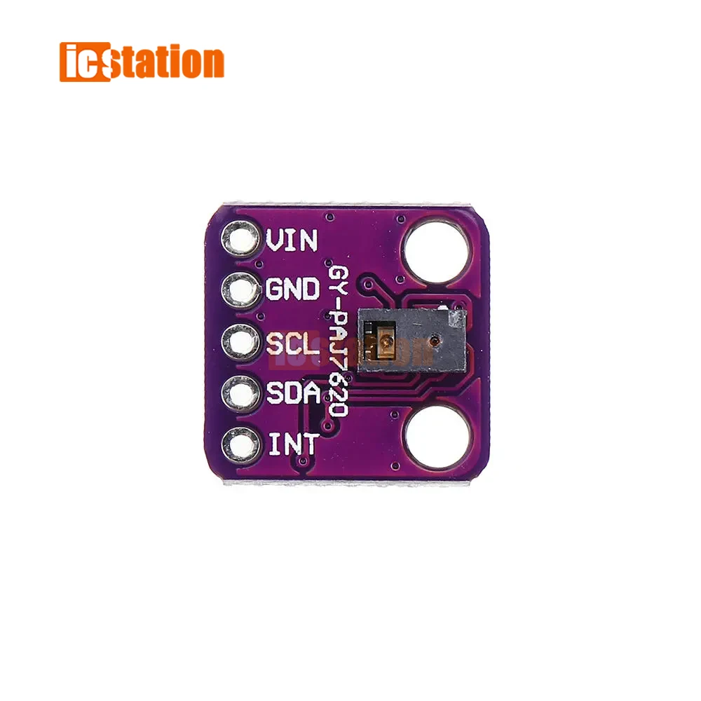 PAJ7620U2 GY-PAJ7620U2 مختلف وحدة استشعار التعرف على لفتة المدمج في 9 إيماءة إيك واجهة التعرف الذكي