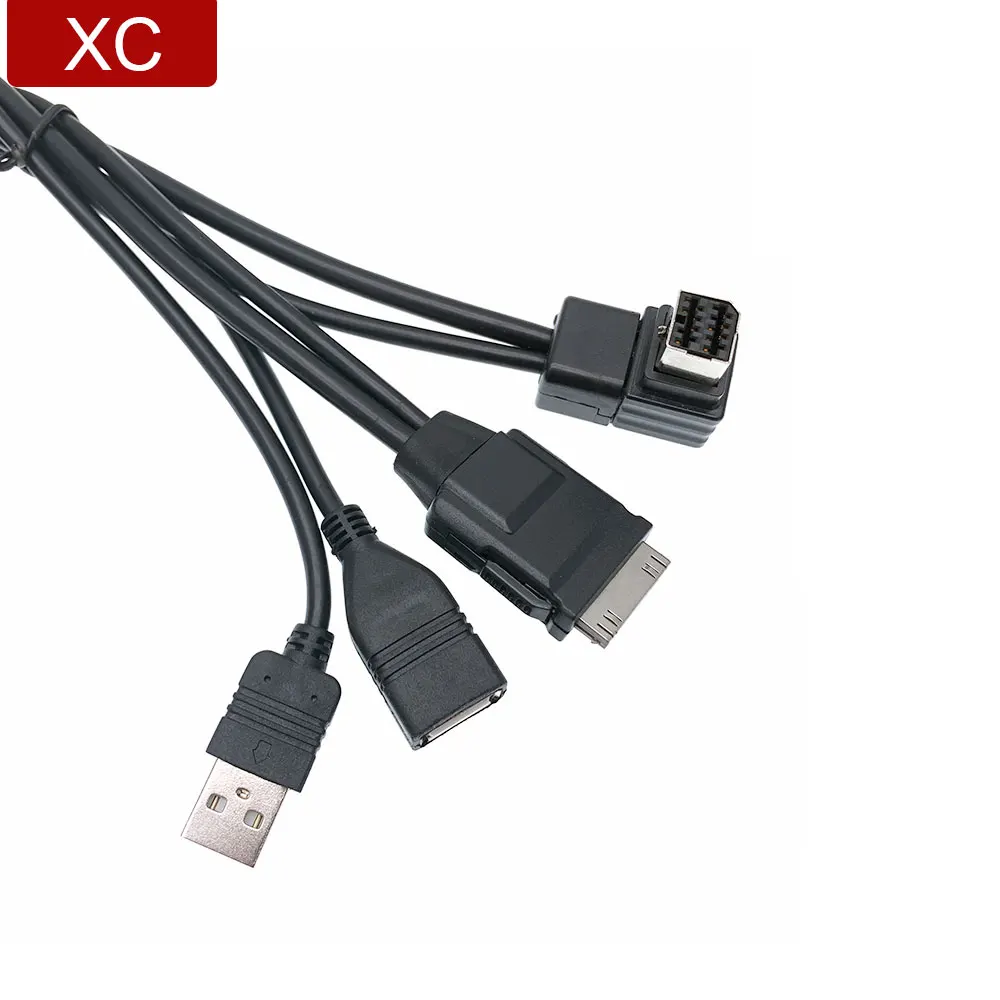 

Car Usb Cable CD-IU201N USB to 30 Pin Interface for Pioneer AVIC Z150BH X950BH X850BT AppRadio Car Stereo Connector Cable