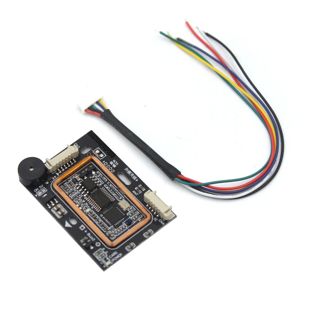 Imagem -02 - Módulo Leitor de Cartão Proximidade 13.56mhz m1 S50 1k Módulo Leitor de Cartão de Controle de Acesso Dual-frequência 125khz Rfid