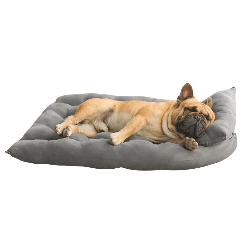 Multifunktionales Französisches Bulldoggen-Haustiersofa-Bett für kleine und mittelgroße Hunde, Katzen, Mops, weiche Welpenmatte, Haustierzubehör. – Detail 5