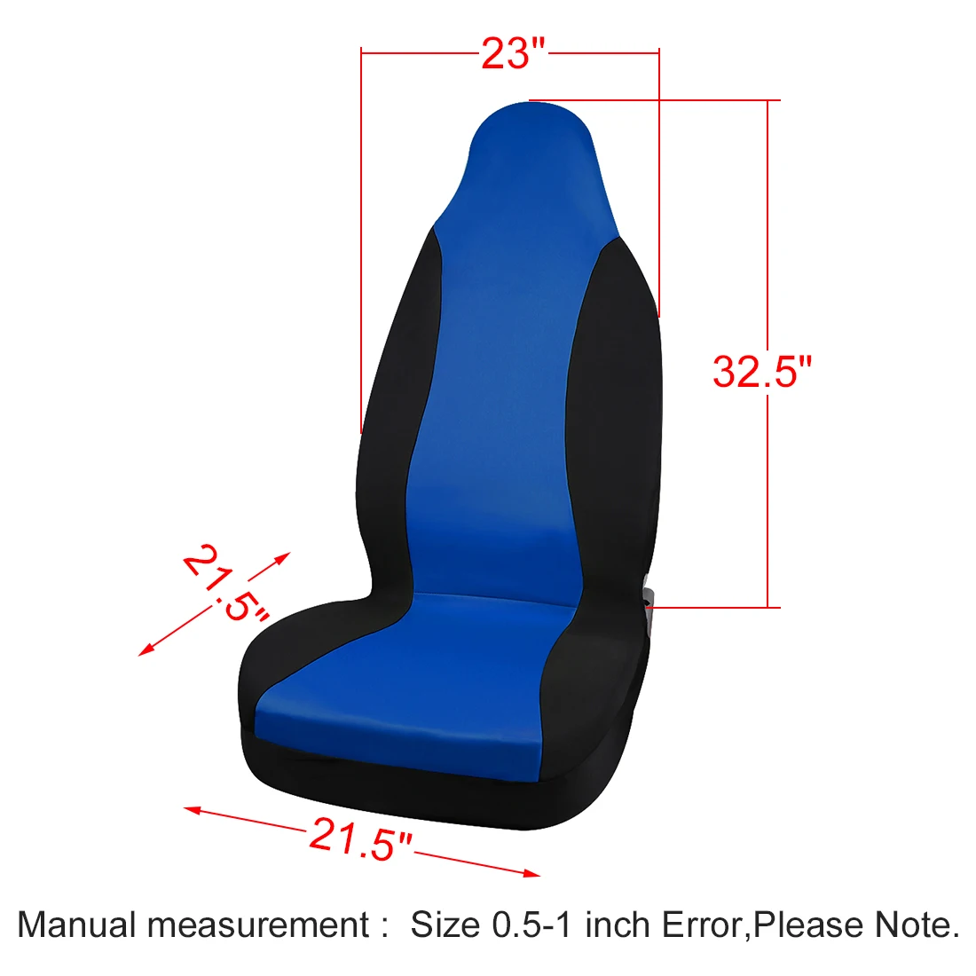 X Autohaux 5 colors Universal Bucket Car Seat Covers Interior Seat Decoration Covers Accessories For Auto Vehicle Truck SUV