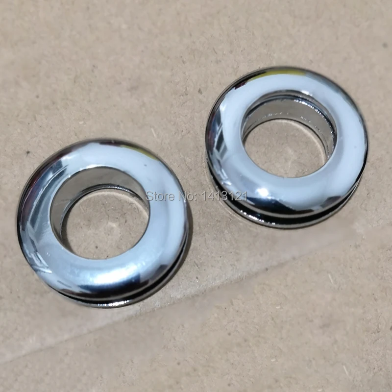 1PCS 28*15mm Chrome Plate Gas Hole Grommets Screw Threaded Connection Eyelet DIY Bag Belt Leather Craft Part Handmade Buckle