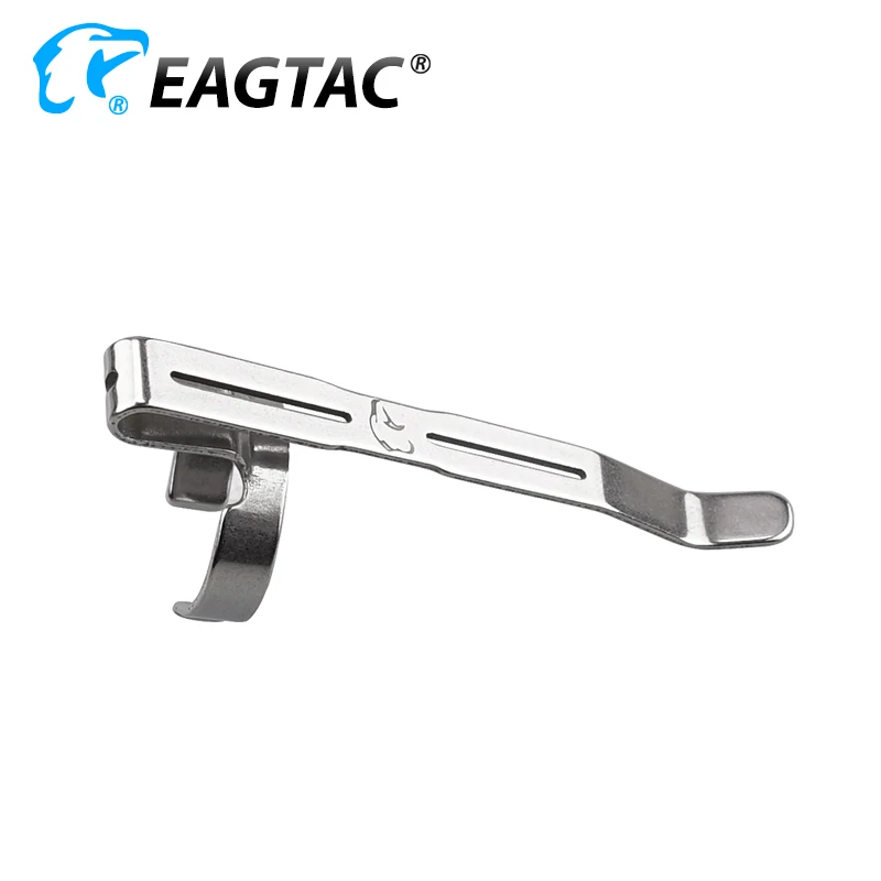 EAGTAC Stainless Steel Pocket Clip for LED Flashlight SKU3053