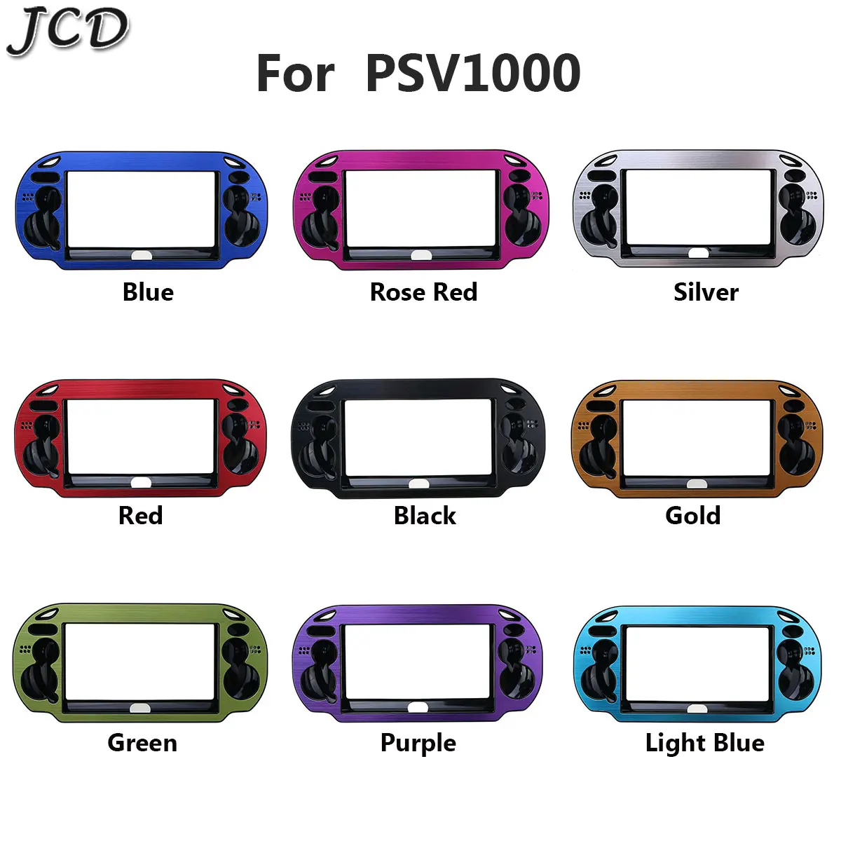 

JCD 9Color Aluminum Plastic Protective Skin Game Console Case Cover Shell for Sony PS Vita 1000 PSV1000 Accessories