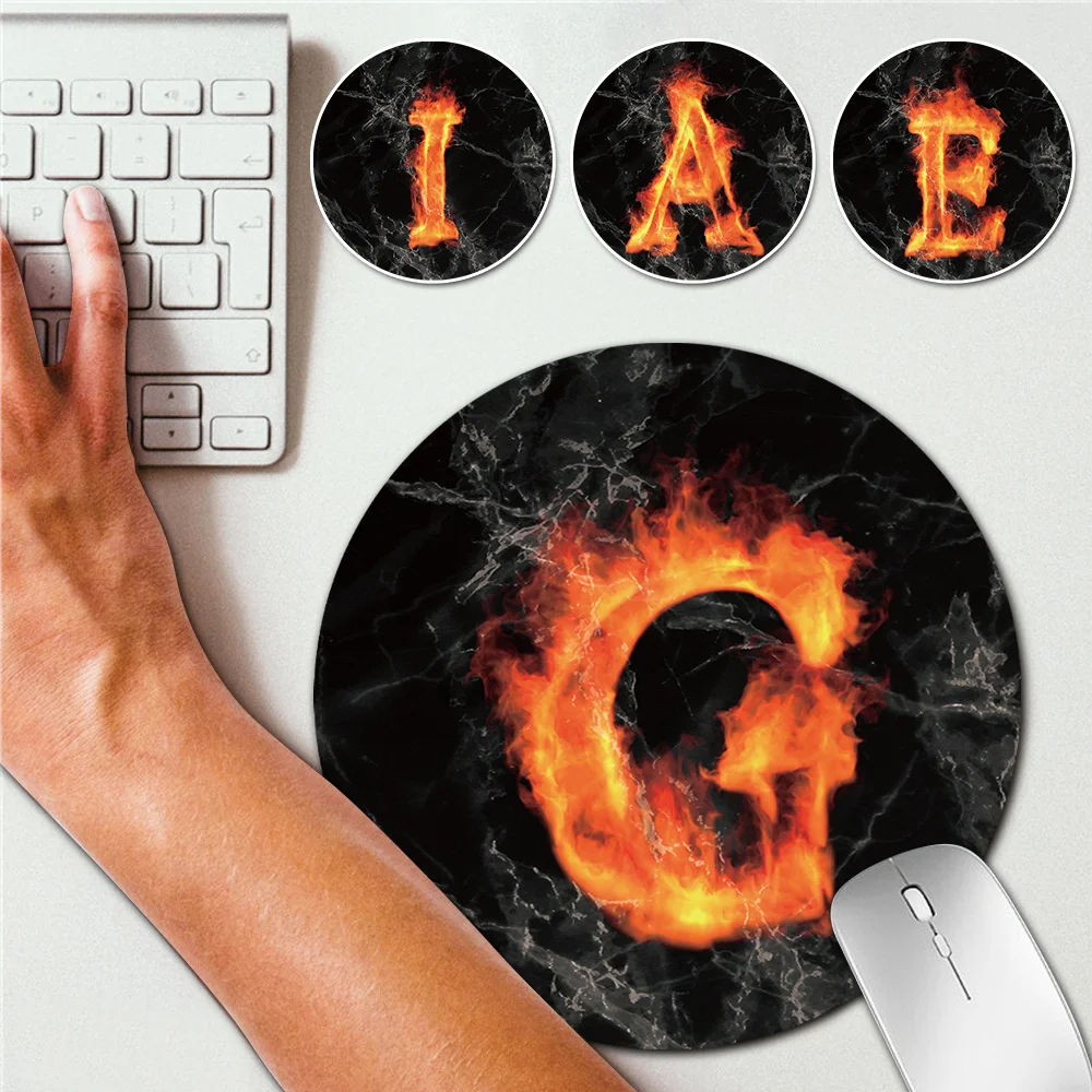 

Round Mouse Pad Mouse Mats Gaming Accessories Desktop Table Mat Non-slip Mat Surface for Gaming PC Laptop