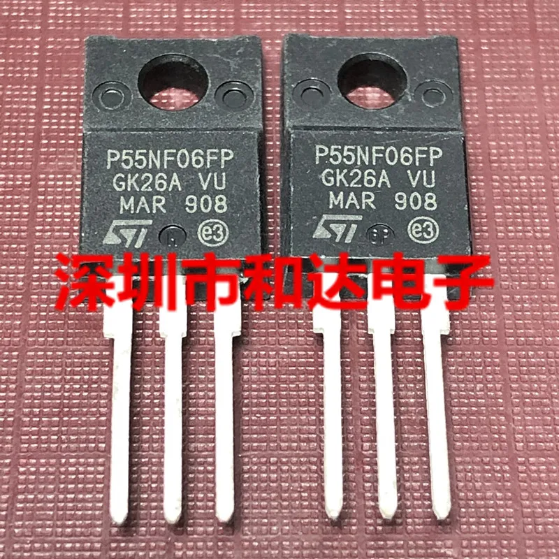 

10 шт P55NF06FP STP55NF06FP TO-220F 60 в 50 А