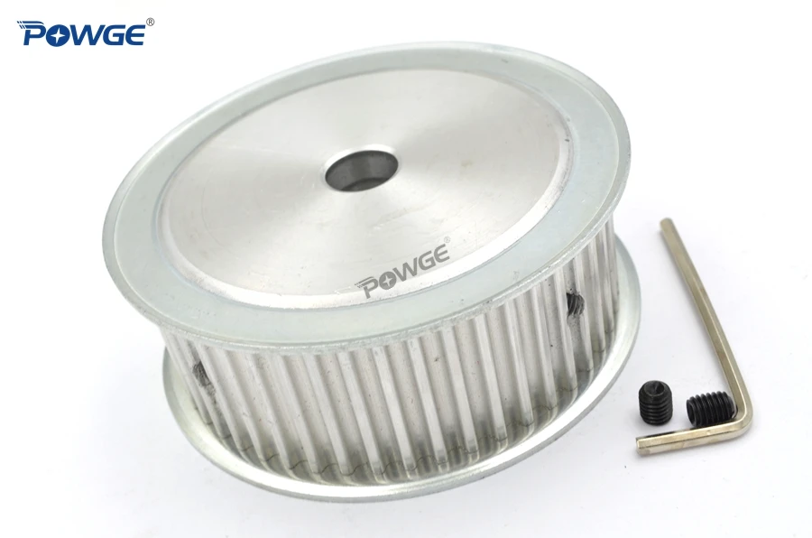 POWGE Arc HTD 5M 50 Teeth Synchronous Timing Pulley Bore 8/10/12/14/15/16/17/18/19/20/25mm for Width 25mm HTD5M Belt 50Teeth 50T