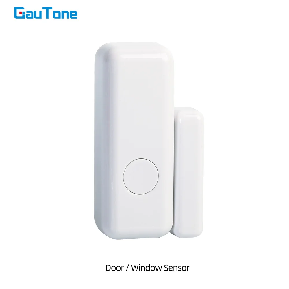 GauTone 433MHz Door Detector Wireless Home for Alarm System App Notification Alerts Window Sensor Detector