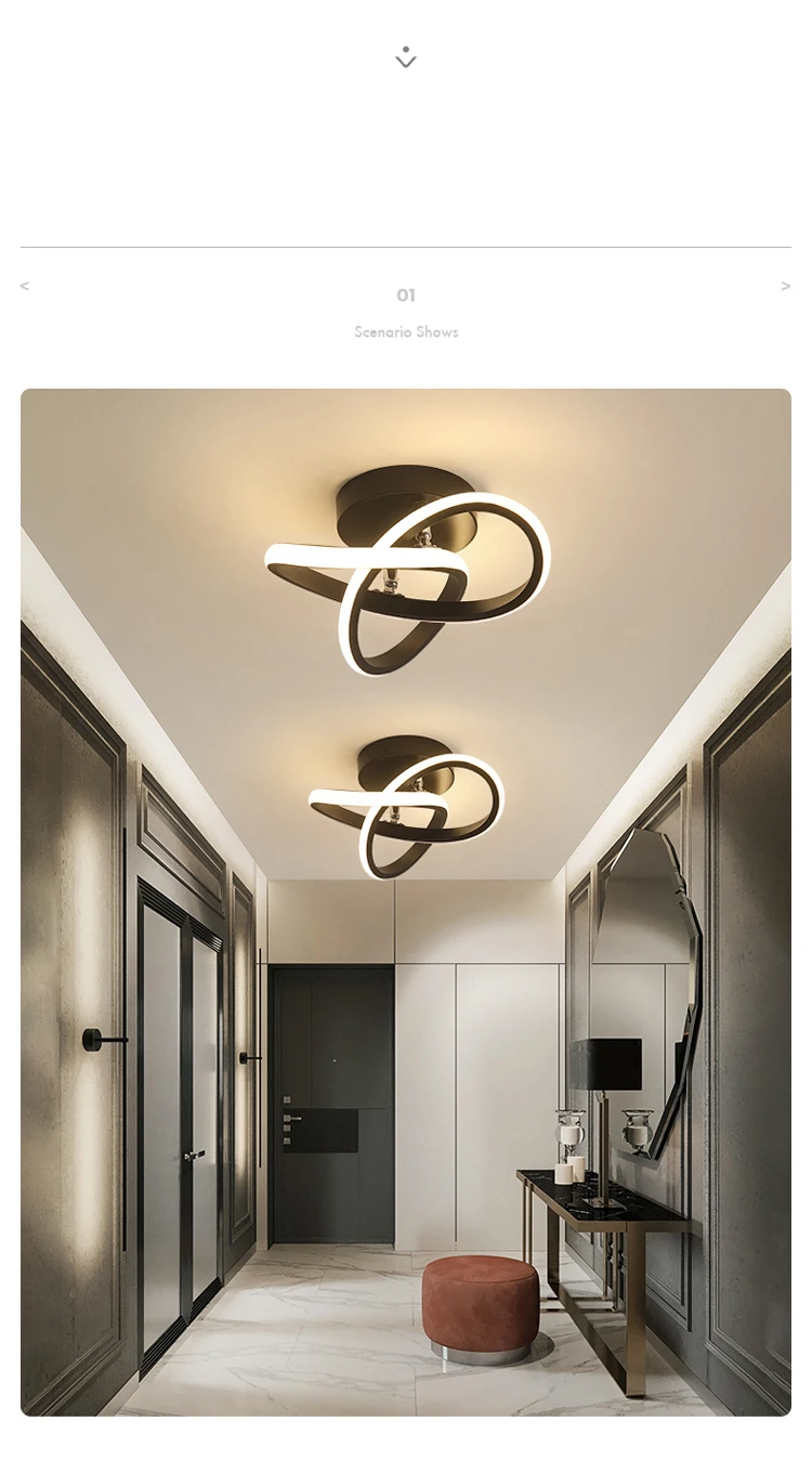 LED Strip Aisle Ceiling Lights Modern Minimalist Living Room Lamps For  Balcony Entrance Staircase Home Decor Fixtures Led Luster - AliExpress, image size:750x1360