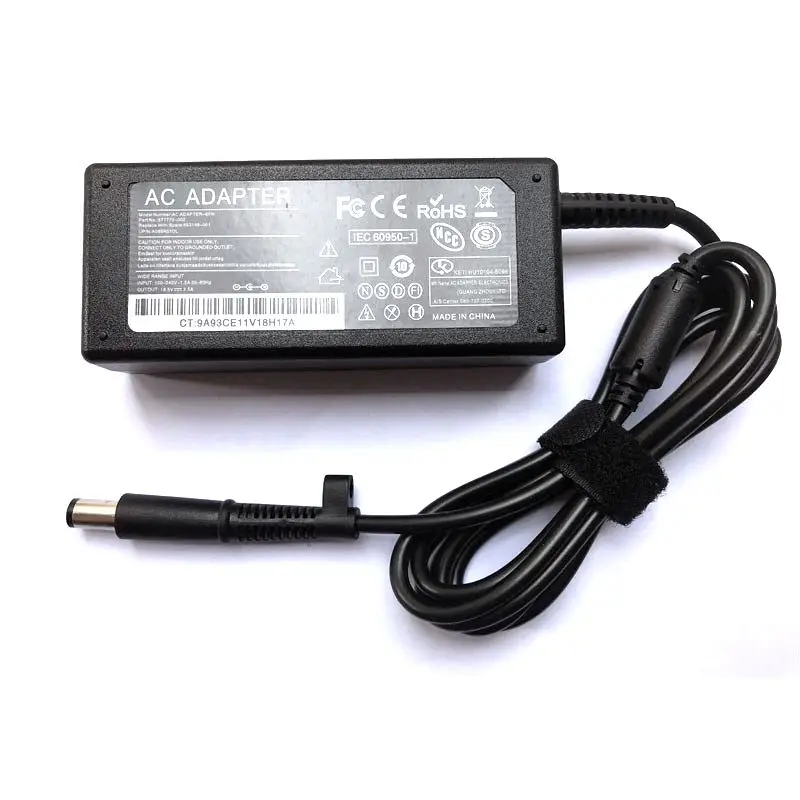 

18.5V 3.5A AC Adapter Power Supply Charger for HP Pavilion G6 G56 CQ60 DV6 G62 G70 G71 G72 2133 2533t 530 510 2230s 7.4*5.0mm