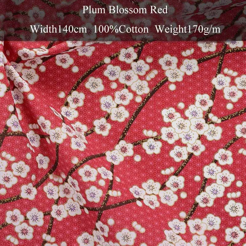 Japanse stijl bronzing kimono Dragonfly Wave bedrukte katoenen quiltbekleding stof voor het naaien van patchwork
