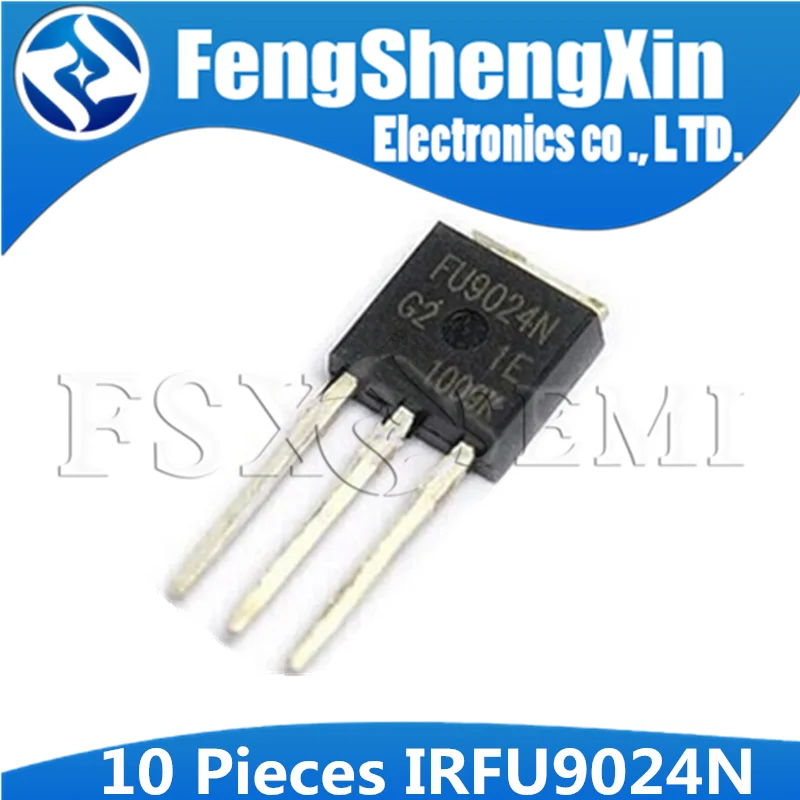 10PCS IRFU9024 TO-251 IRFU9024N IRFU9024NPBF FU9024N IRFU024N FU024N IRFU024 TO251 MOSFET transistor - Image 2