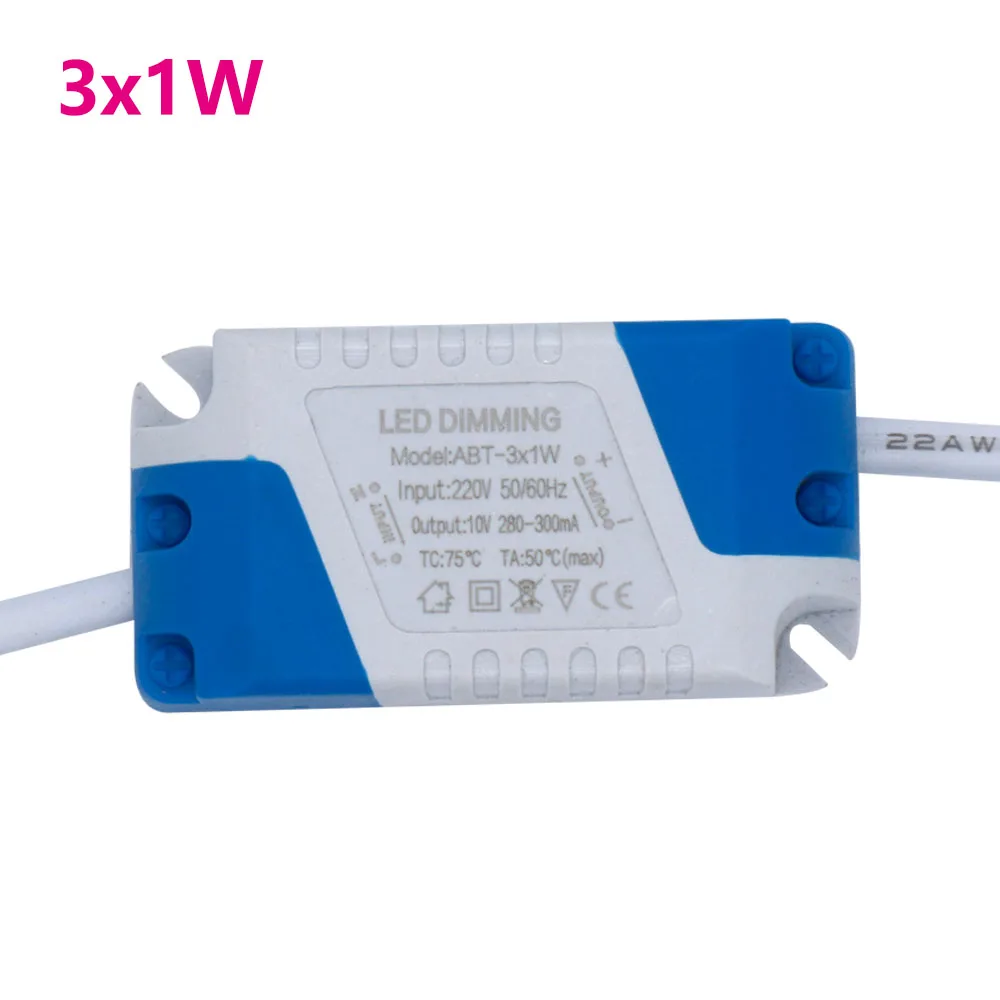 Imagem -05 - Led Driver para Dimmable Power Supply Controle de Tensão Atual Constante Transformadores de Iluminação para Leds ac 220240v 1-24w