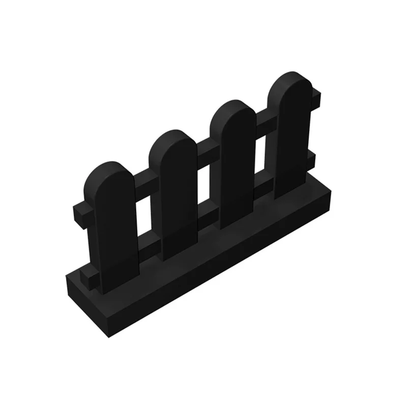 10pcs MOC Brick Parts 33303 Picket Fence 1 x 4 x 2 Paled Compatible Building Block Particle DIY Kid Puzzle Brain Toy Gift