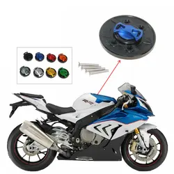 Motorcycle Keyless Motorcycle Gas Cap Fuel Tank Cap Cover For S1000RR (NOT Comp Ver.) S1000 RR 2010-2016 2012 2013 2014 2015