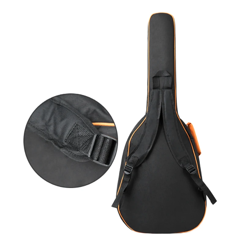 38/39 40/41Inch Waterproof Oxford Fabric Electric Guitar Case Gig Bag Double Straps Pad Cotton Thickening Soft Cover Backpack