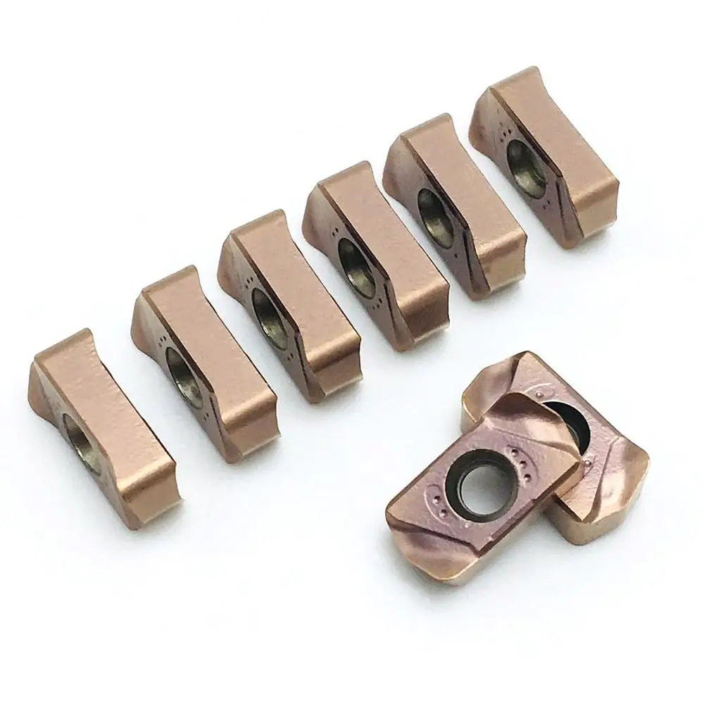 Tornitura inserto LNMU0303ZER MJ AH130/AH725 carburo di double-sided veloce di alimentazione inserto da taglio utensile da taglio LNMU 0303