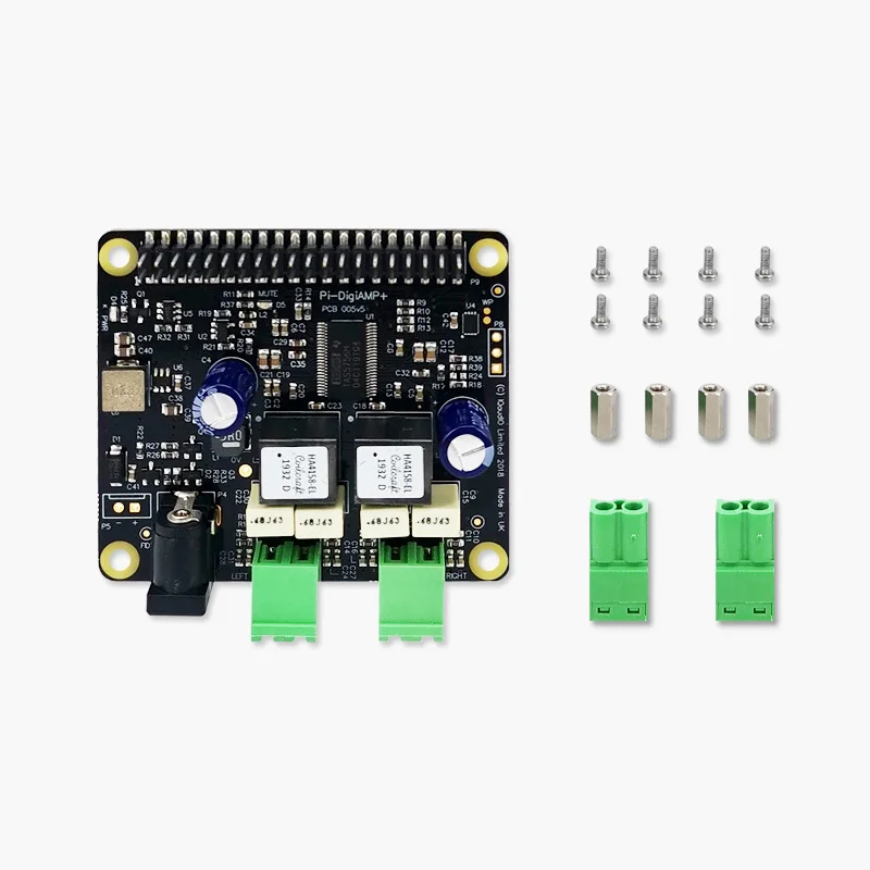 IQaudio DAC +/DAC Pro/DigiAMP +/Codec Zero per Raspberry Pi Audio supporta con tutti i Raspberry Pi Molde