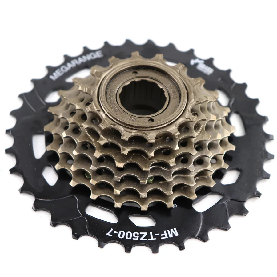 SHIMANO MF TZ500 6 Speed 7 Speed Bicycle Freewheel 14-28T 14-34T Sprocket MTB Road Folding Bike Cycling Bicycle Bicycle Parts