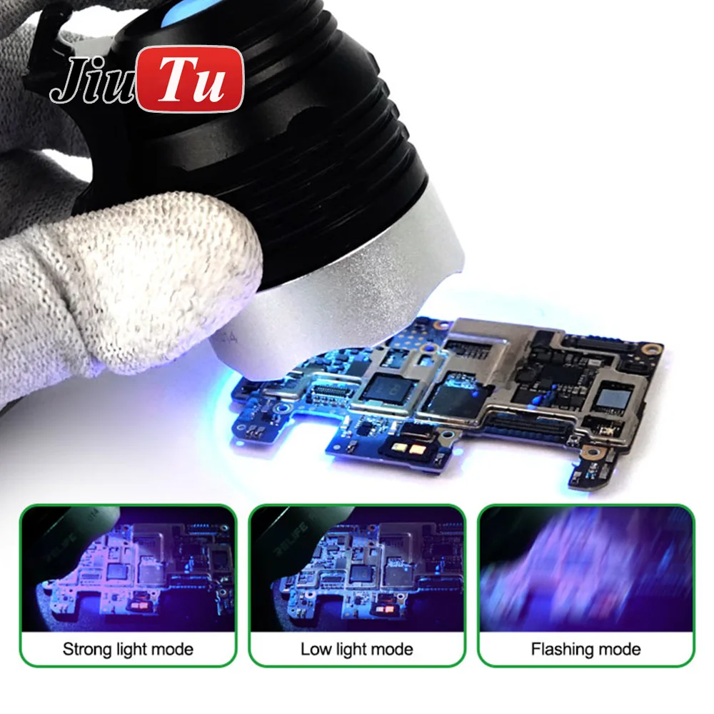 USB UV Kleber Aushärtung Lampe Grün Öl Heizung Licht Für Smart Handy Maintence Mithelfer Jiutu