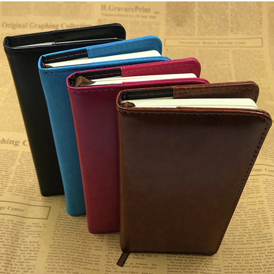 Agenda 2021 2022 Diary Planner Weekly Notebook A6 Libretas Note Books Leather Portable Notebooks Work Sketchbook Cuaderno Cahier