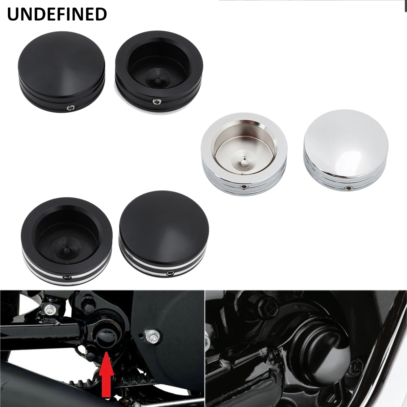 

Swingarm Pivot Cover Kits Motorcycle Axle Covers Cap For Harley Sportster Iron 883 XL1200 48 Fouty-Eight Seventy Two 2004-2013