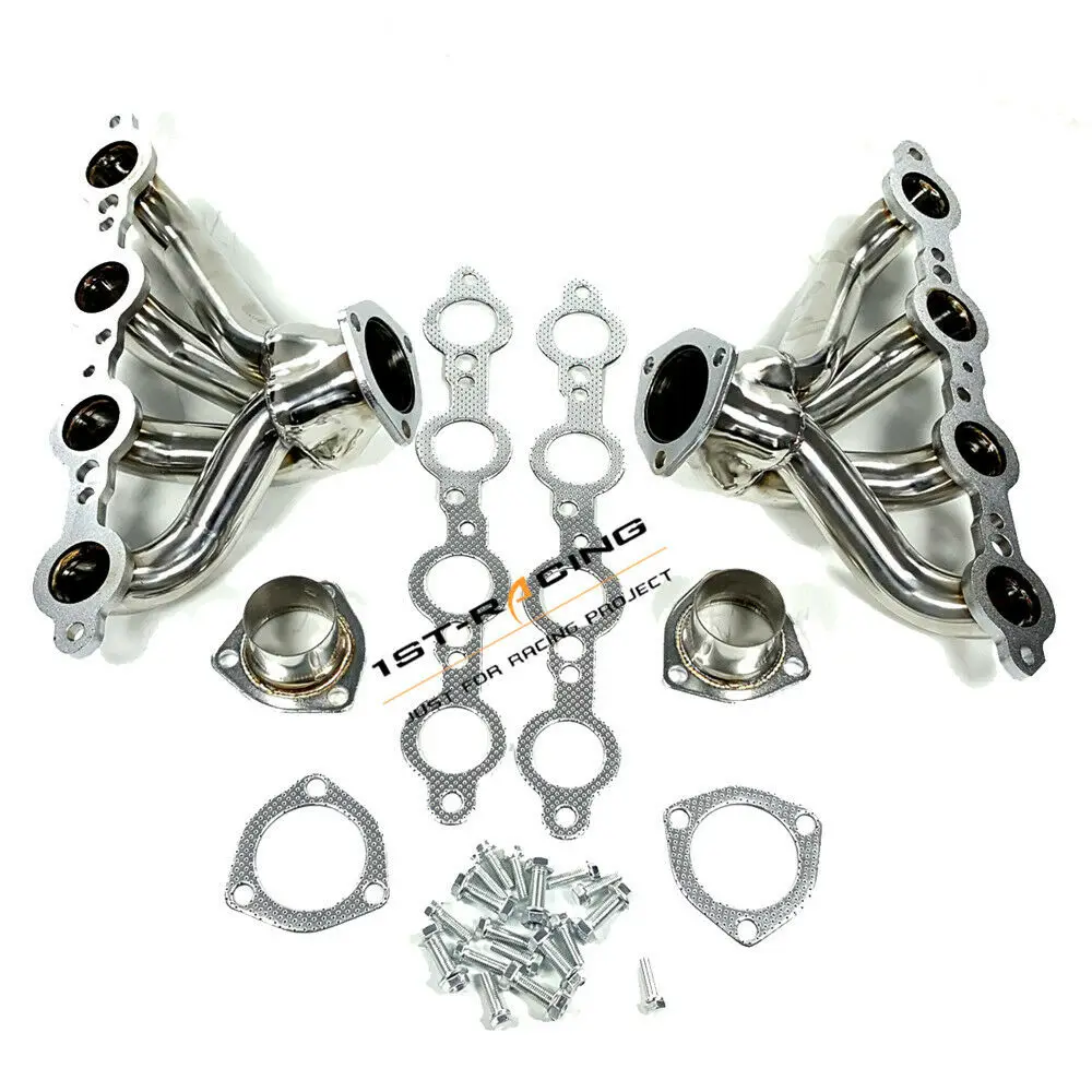 Universal Hugger Headers Swap Conversion FOR Chevrolet Corvette&Nomad&Impala & Biscayne 4.8L, 5.3L, 5.7L, 6.0L, 6.2L