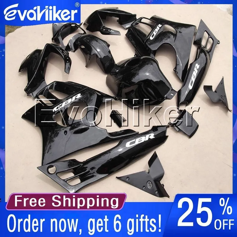 

Custom motorcycle fairing for CBR600F3 1995-1996 black CBR600 F3 95 96 motorcycle bodywork kit+gifts