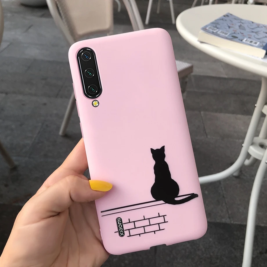 For Xiaomi Mi 9 Lite Case Candy Printed Silicone Phone Cases For Xiaomi Mi 9 SE 9T Pro Mi9 Lite 9SE MI9SE Cover Soft Fundas Case