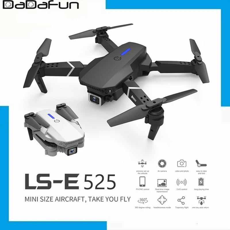 LS-E525 Pro obstacle avoidance Folding Mini Drone 1080p 4K Dual Camera Wide Angle Aerial Photography Quadrocopter Rc drone