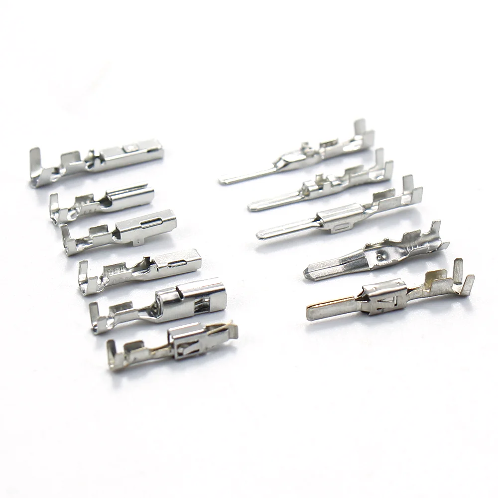 280 Pcs Automotive Connector Piece 2.2/ 2.8/ 3.5 Mm Male And Female Crimping Terminals Auto Cold Pressed Wire Socket For Car