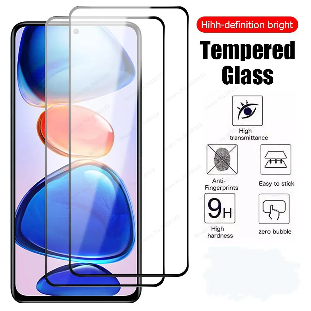 Protective Glass For Xiaomi Redmi Note 13 Pro 4G 11 12 13 10 Pro Plus 13C 12S 12C 9 8 Pro Max Screen Protector 11pro Note11 Pro