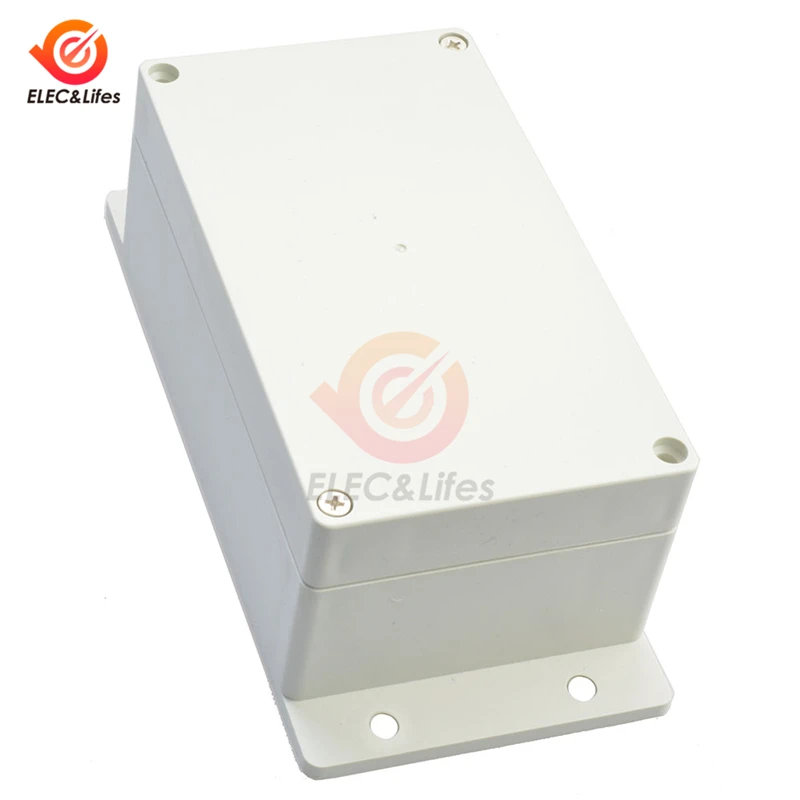 Imagem -03 - Waterproof Clear Plastic Electronic Project Box Enclosure Cover Case para Projetos Eletrônicos Faça Você Mesmo 158x90x65 mm