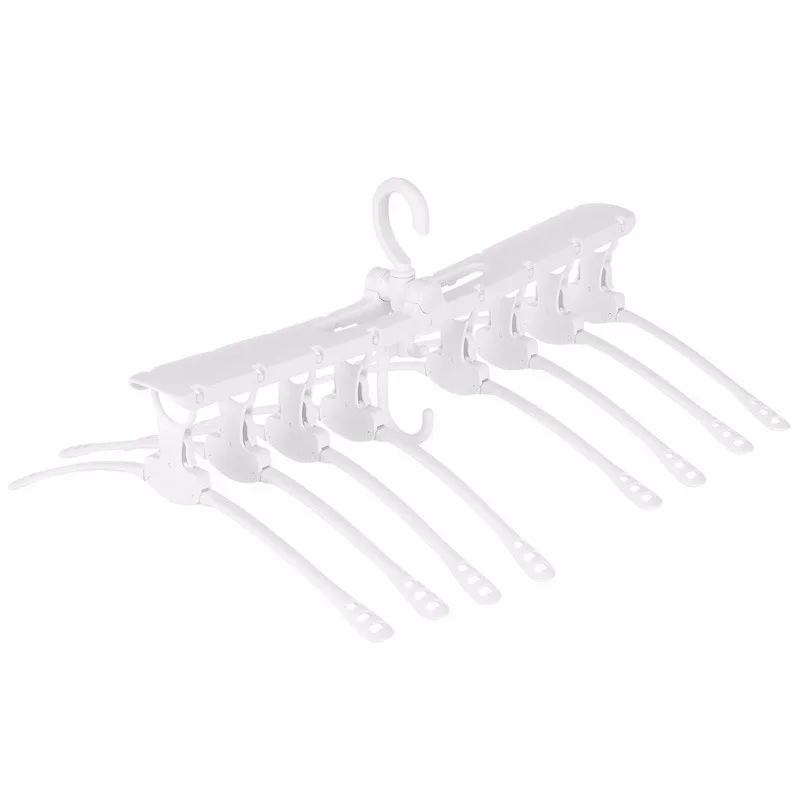 8 in 1 Folding clothes Hangers 360 Degree Rotating Multifunction Space Saving Storage Hanger Travel Magic hangers for clothes