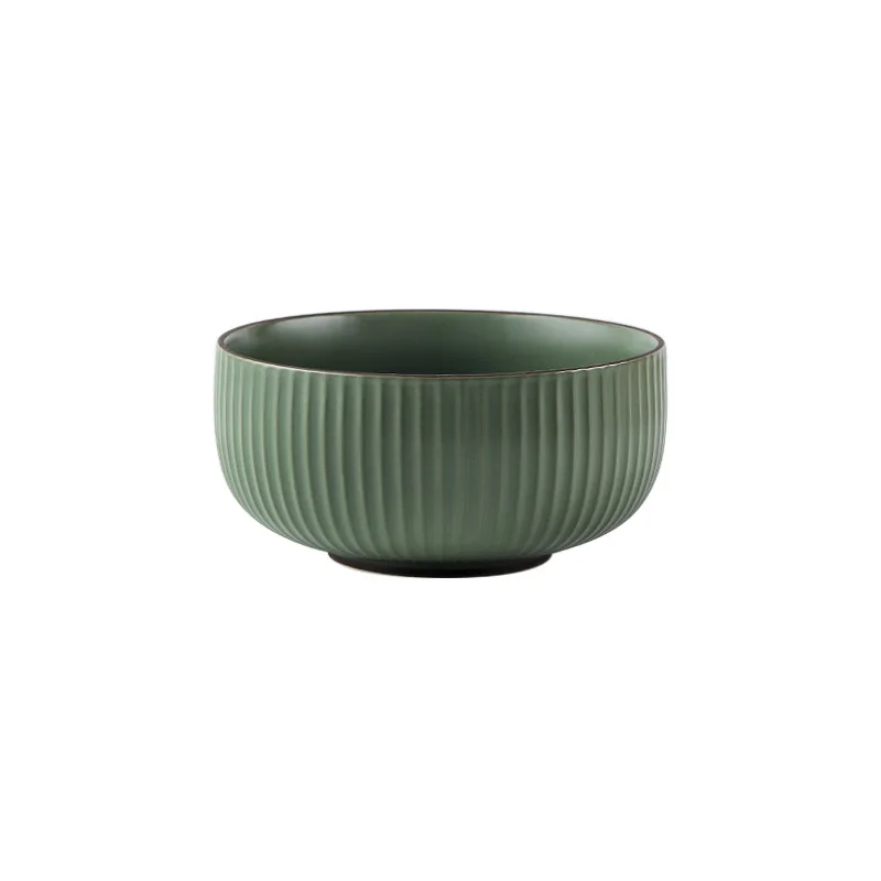 LingAo-Nordic Creative Ceramic Tableware Set, Rice Bowl, Soup Bowl, Plate, Spoon, Tableware Set