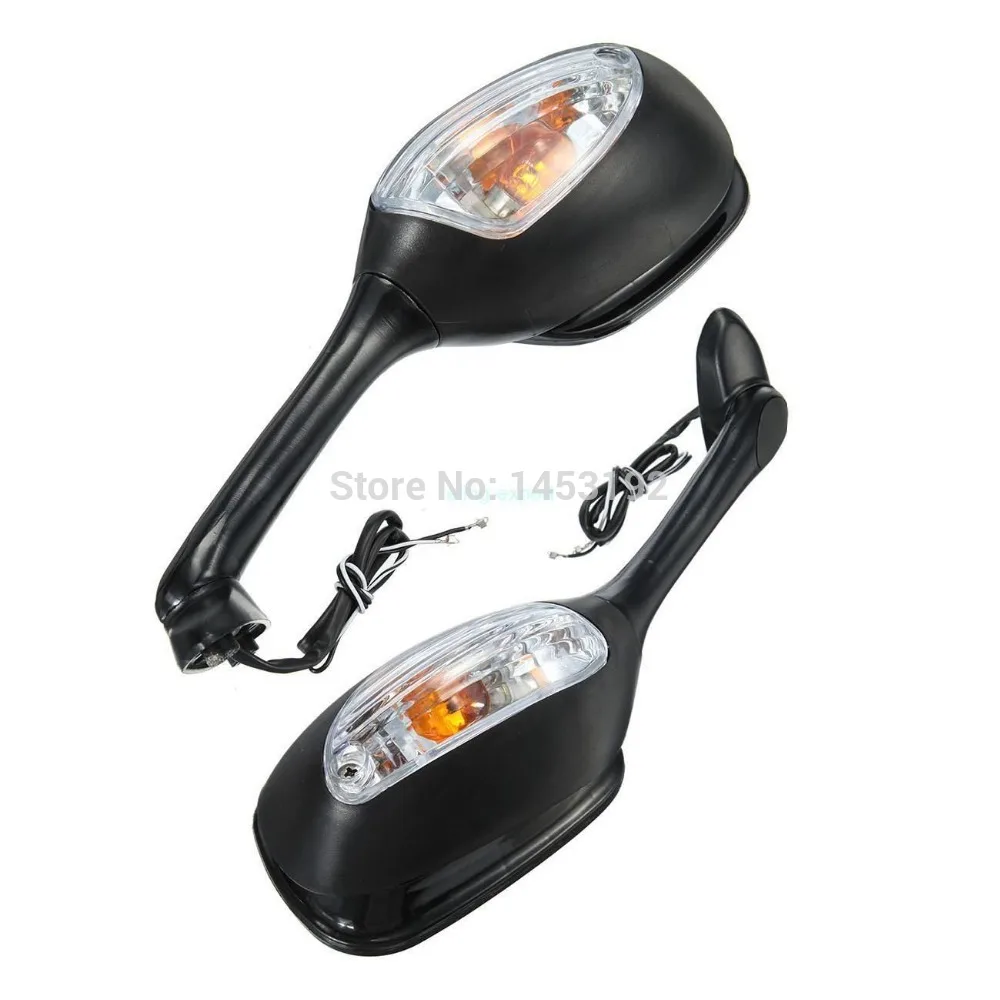 NEW Free Shipping Motorcycle Turn Signal Mirrors For Suzuki GSXR 600 750 2006-2010 GSXR1000 05-08 K6 K7 K8