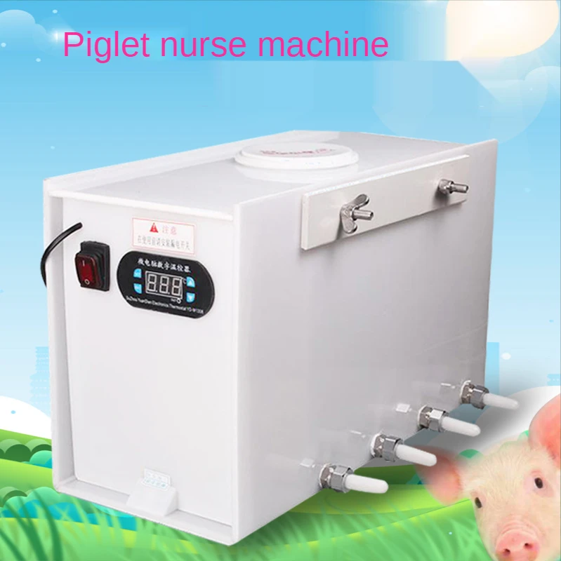 8-Head Machine Piglet Milking Machine Veterinary Milking Machine for Piglets Heating Constant Temperature No Sound Source