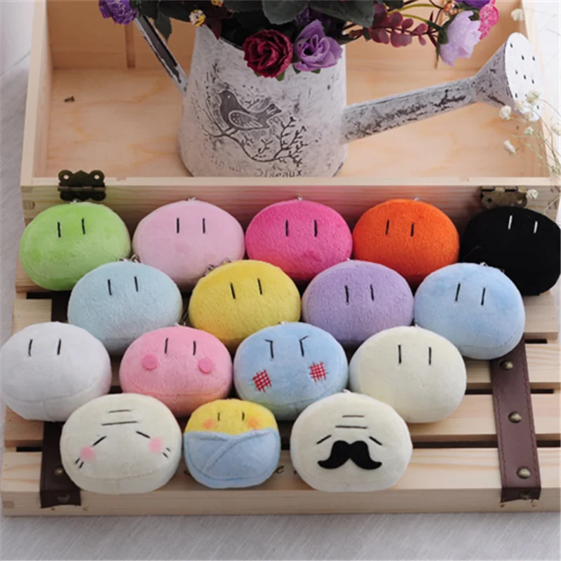 16pcs/lot 5cm CLANNAD Furukawa Nagisa dango family cosplay doll Children\'s Day Gifts Plush pendant Toys