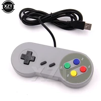 Controlador de juegos USB clásico, Super Nintendo SNES, Famicom para PC, MAC, sistemas Qperating, Joystick, Accesorios de juegos